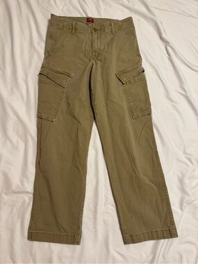 Levi's Tan Cargo Pants with Side Pockets